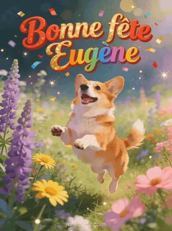 Bonne fête Eugene - Eugene gif bonne fete gratuit