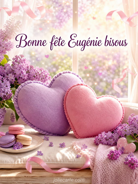 Carte bonne fête Eugénie
