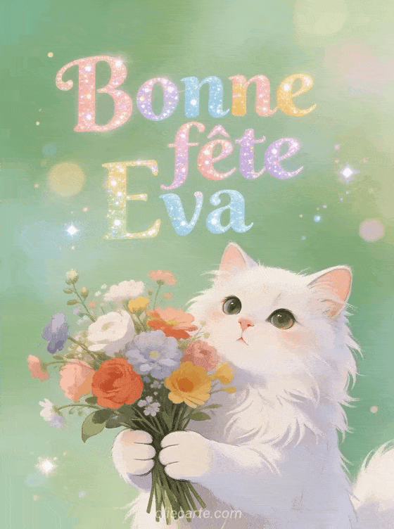 Bonne fête Eva - Eva gif bonne fete