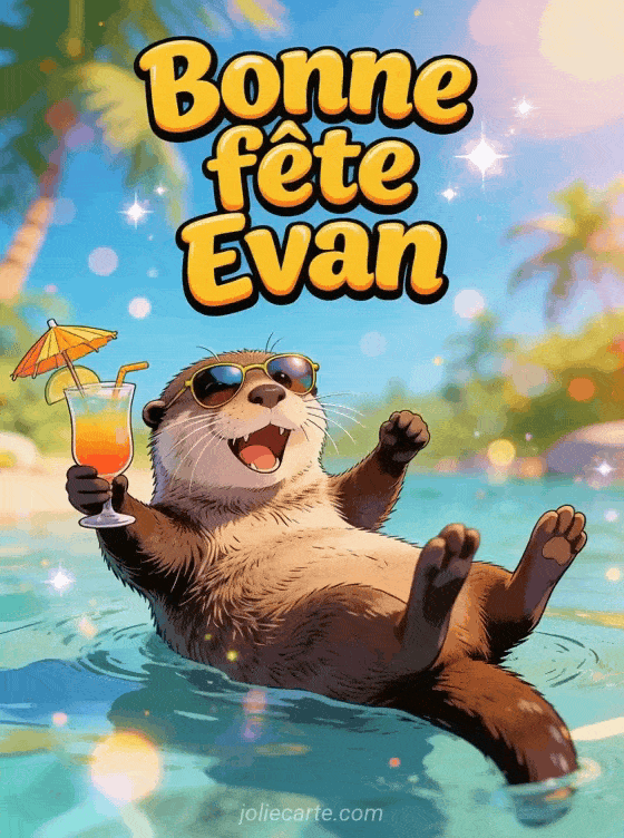 Bonne fête Evan - Evan image bonne fete