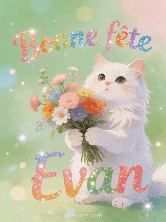 Bonne fête Evan - Evan gif bonne fete