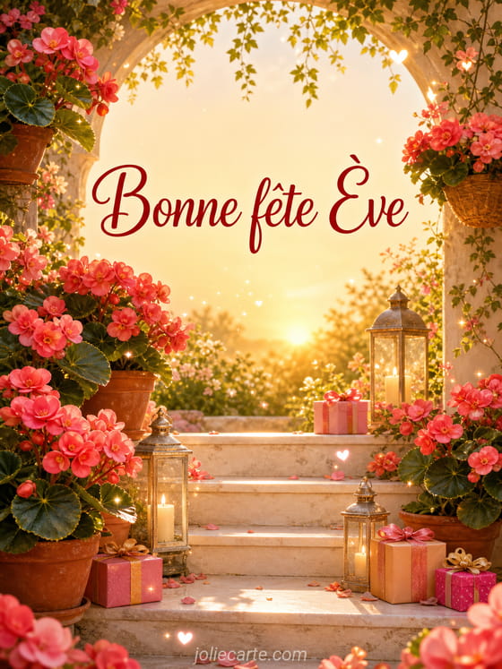 Carte bonne fĂȘte Ăve