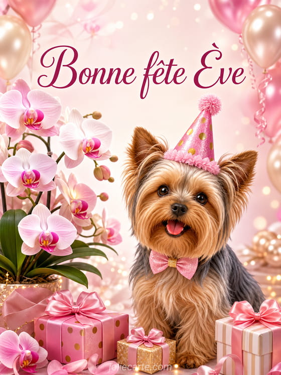 Carte bonne fĂȘte Ăve