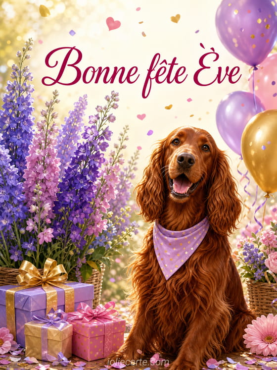 Carte bonne fĂȘte Ăve