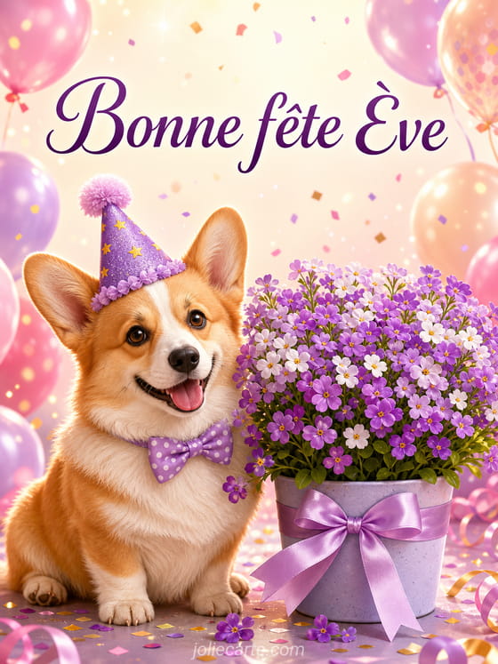 Carte bonne fĂȘte Ăve
