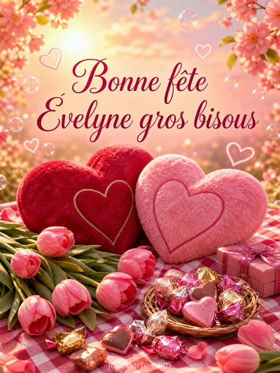 Carte bonne fĂȘte Ăvelyne