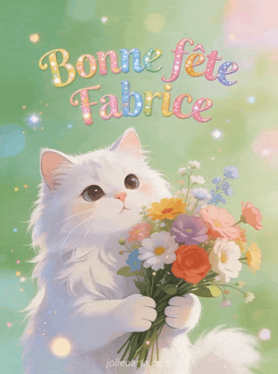 Bonne fête Fabrice - Fabrice gif bonne fete