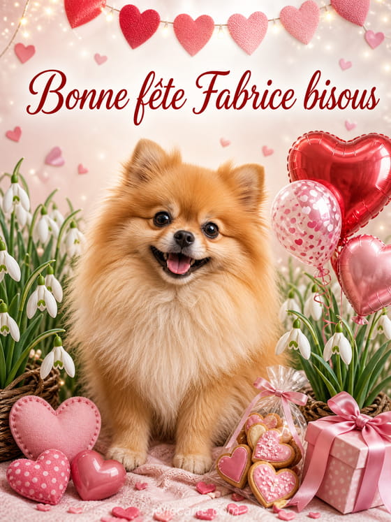 Carte bonne fête Fabrice