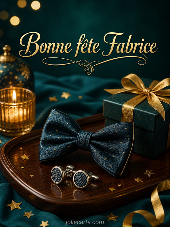 Carte bonne fête Fabrice