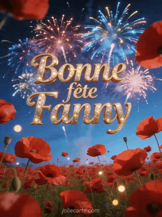 Bonne fête Fanny - Fanny bonne fete image