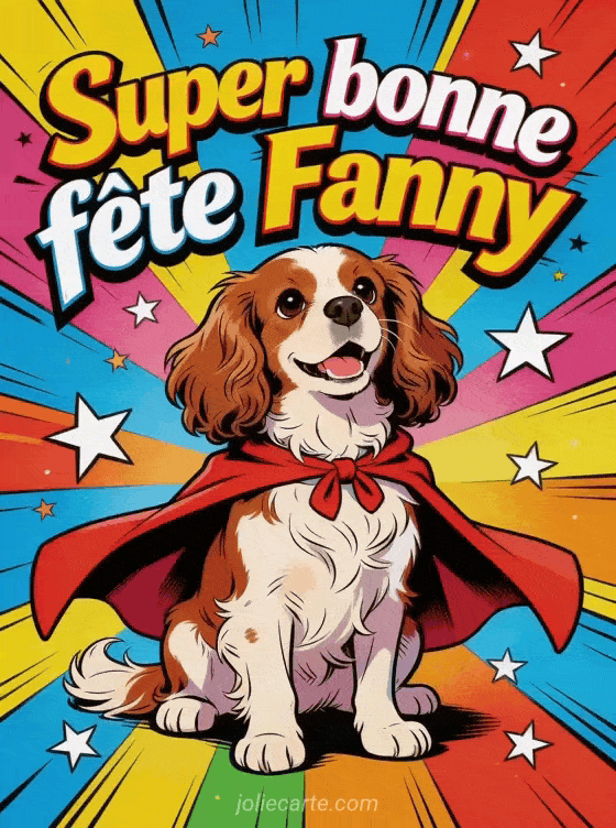 Bonne fête Fanny - Fanny gif bonne fete gratuit