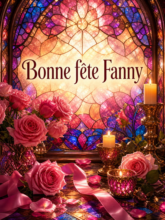 Carte bonne fête Fanny