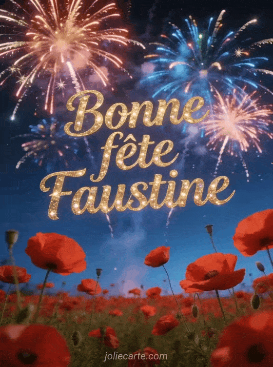 Bonne fête Faustine - Bonne fete faustine gratuit