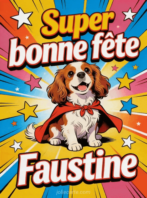 Bonne fête Faustine - Bonne fete faustine drole
