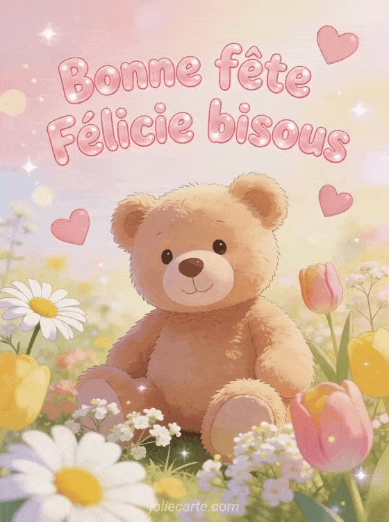 Bonne fête Felicie - Felicie bonne fete mon coeur