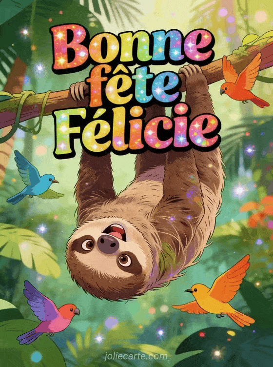 Bonne fête Felicie - Felicie gif bonne fete humour gratuit