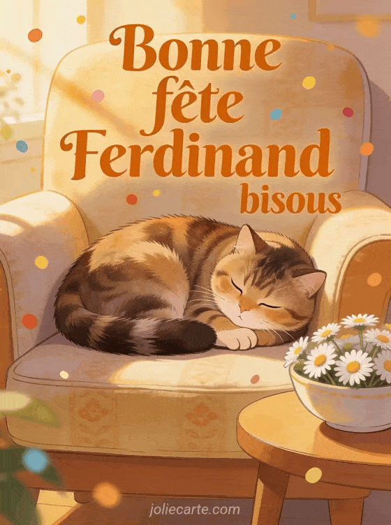 Bonne fête Ferdinand - Bonne fete ferdinand bisous