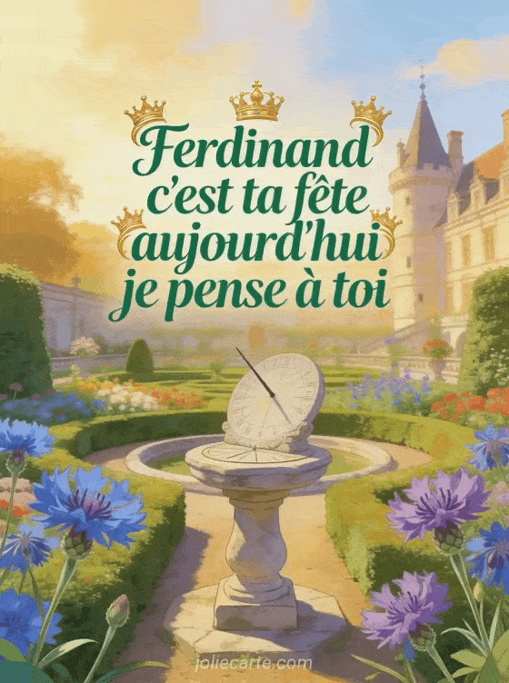 Bonne fête Ferdinand - Fete ferdinand a souhaiter