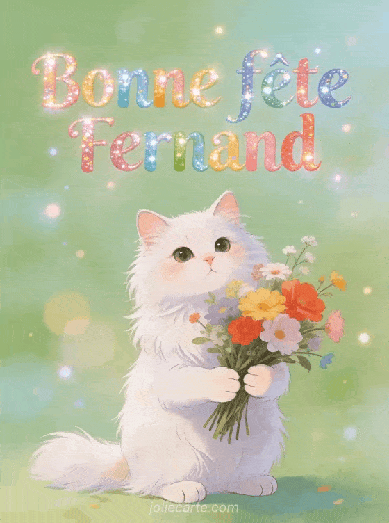 Bonne fête Fernand - Fernand gif bonne fete