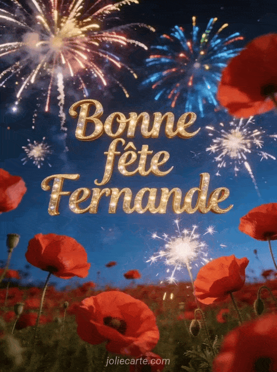 Bonne fête Fernande - Fernande bonne fete image