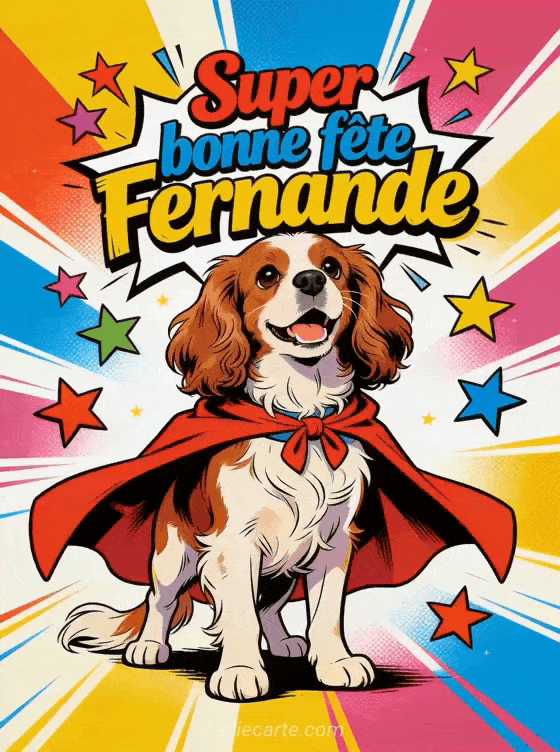 Bonne fête Fernande - Fernande gif bonne fete gratuit