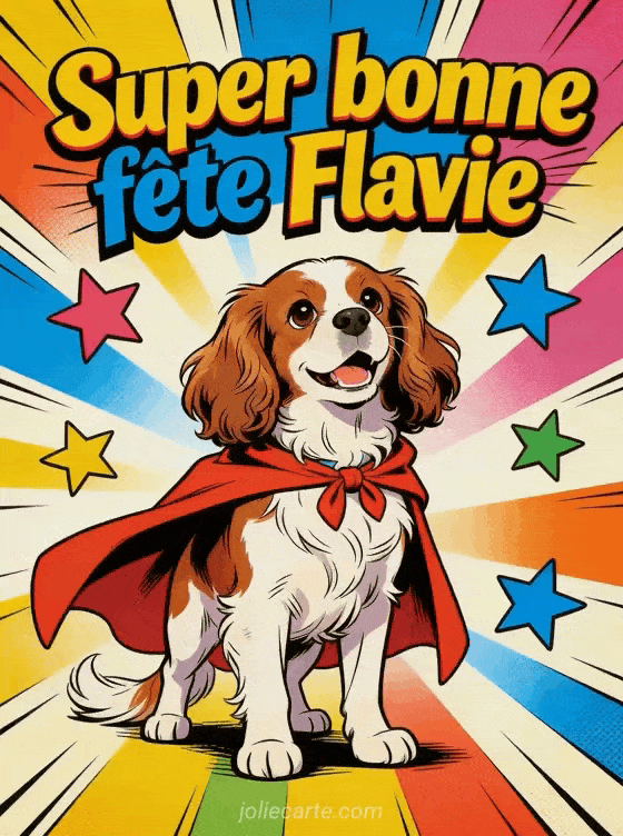 Bonne fête Flavie - Bonne fete flavie drole