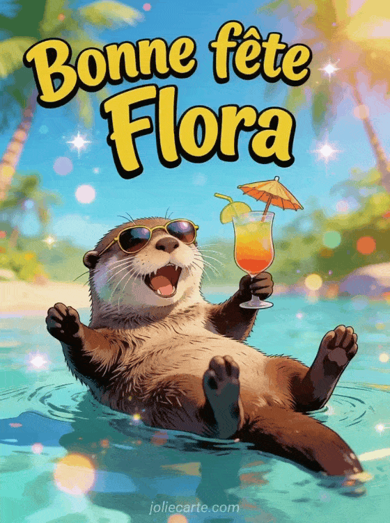 Bonne fête Flora - Bonne fete flora humour