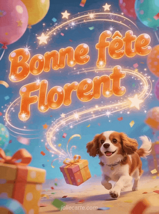 Bonne fête Florent - Bonne fete florent gif anime