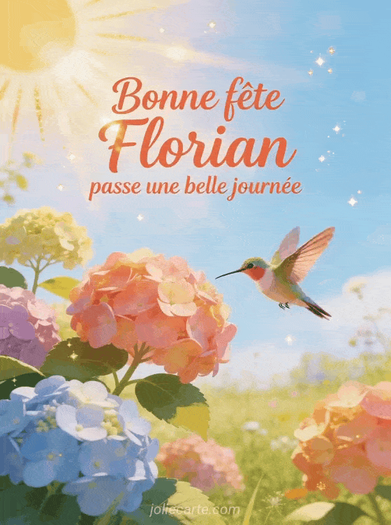 Bonne fête Florian - Bonne fete st florian image