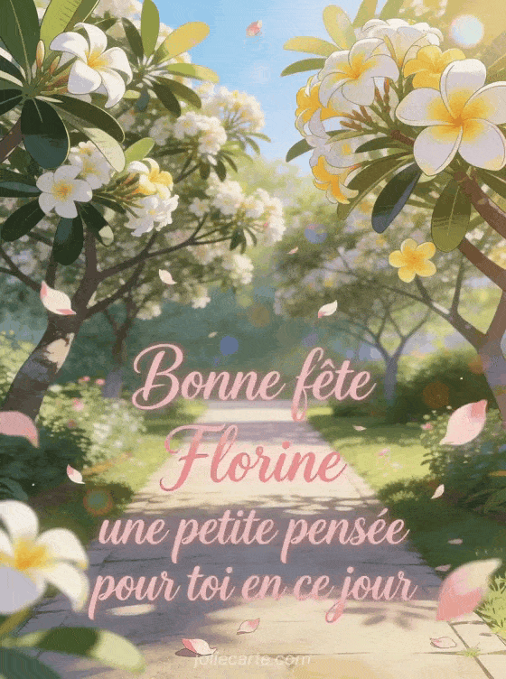 Bonne fête Florine - Bonne fete florine gros bisous