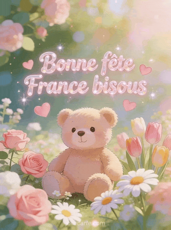 Bonne fête France - France bonne fete mon coeur