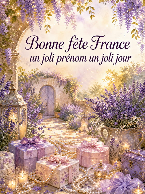 Carte bonne fĂȘte France