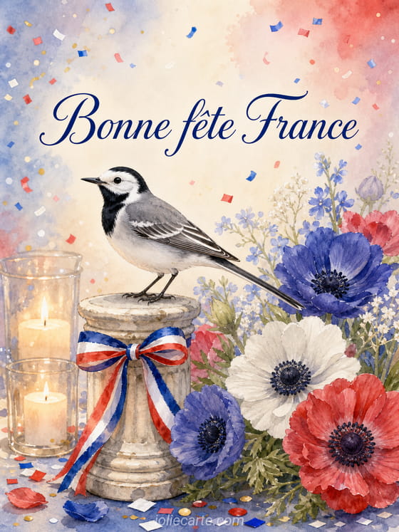 Carte bonne fĂȘte France