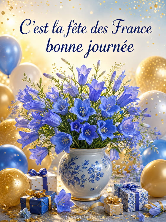 Carte bonne fĂȘte France