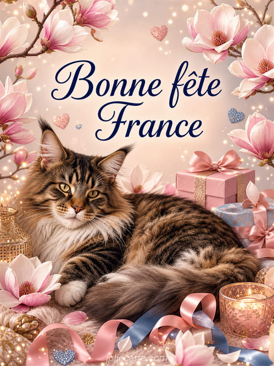 Carte bonne fĂȘte France