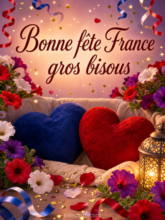 Carte bonne fĂȘte France