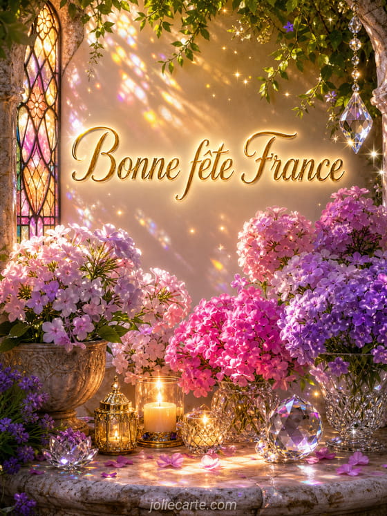 Carte bonne fĂȘte France