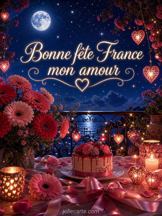 Carte bonne fĂȘte France