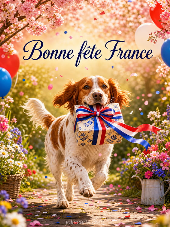 Carte bonne fĂȘte France