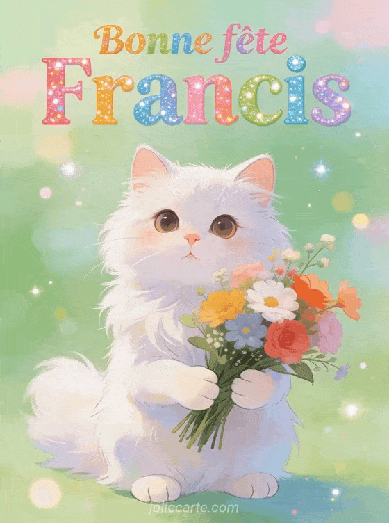 Bonne fête Francis - Francis gif bonne fete