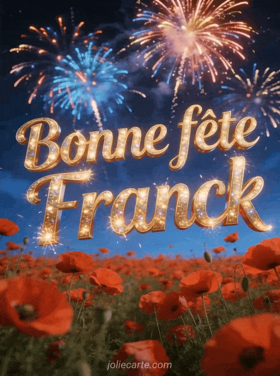 Bonne fête Franck - Franck bonne fete image