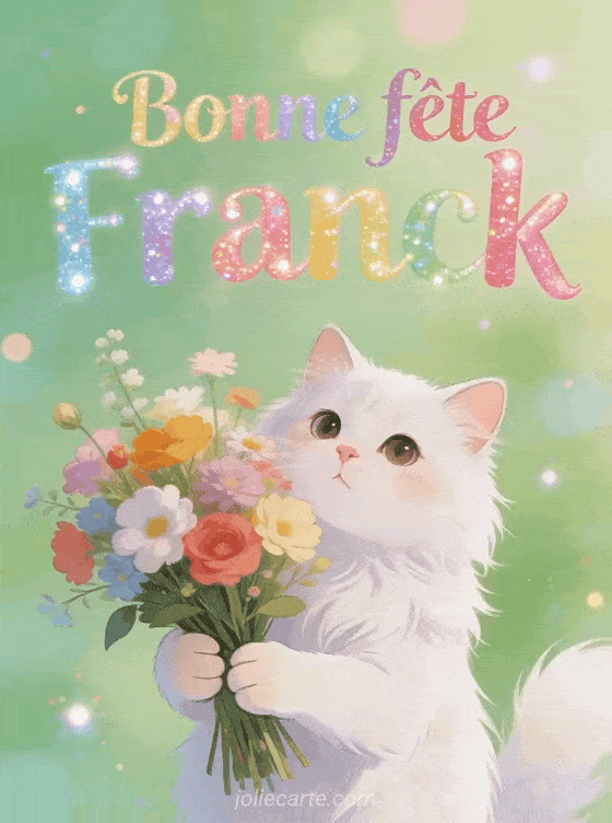 Bonne fête Franck - Franck gif bonne fete