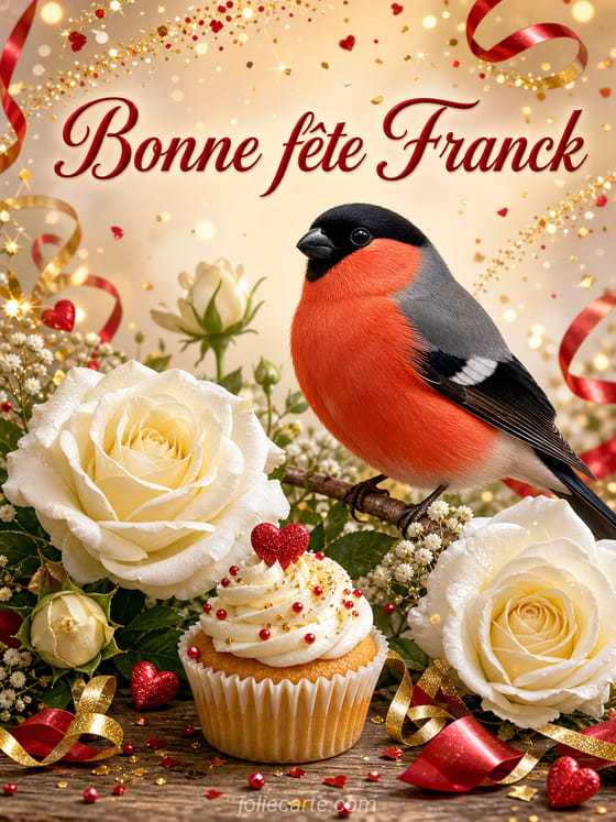 Carte bonne fête Franck