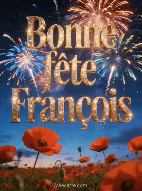 Bonne fête Francois - Francois bonne fete image