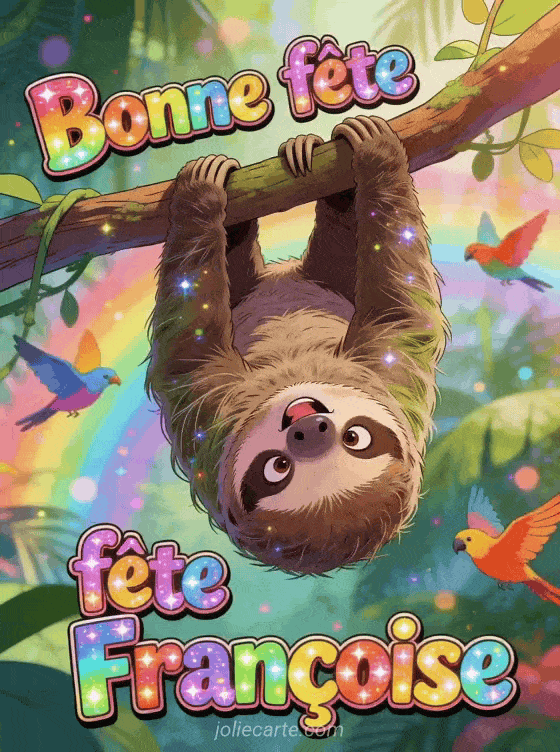 Bonne fête Francoise - Francoise gif bonne fete humour gratuit