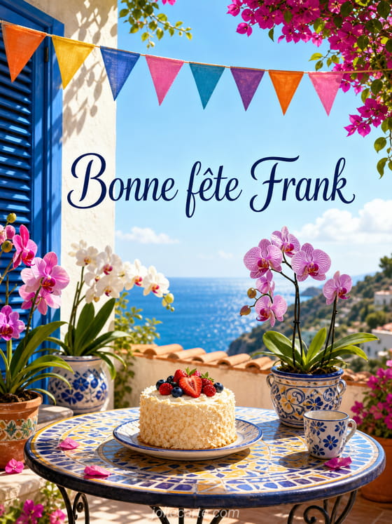 Carte bonne fĂȘte Frank