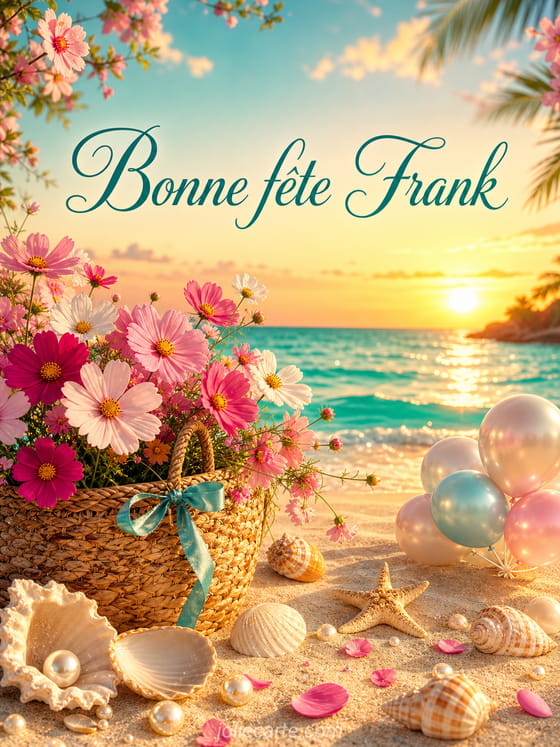 Carte bonne fĂȘte Frank