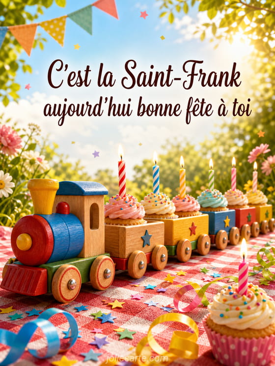 Carte bonne fĂȘte Frank