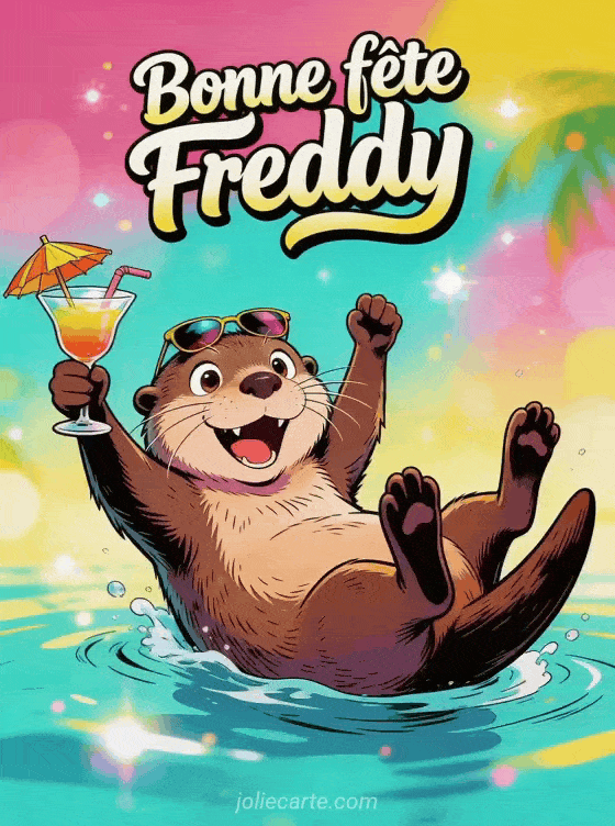 Bonne fête Freddy - Bonne fete freddy humour