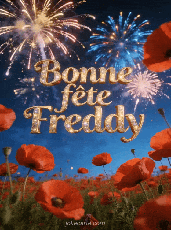 Bonne fête Freddy - Bonne fete freddy gratuit